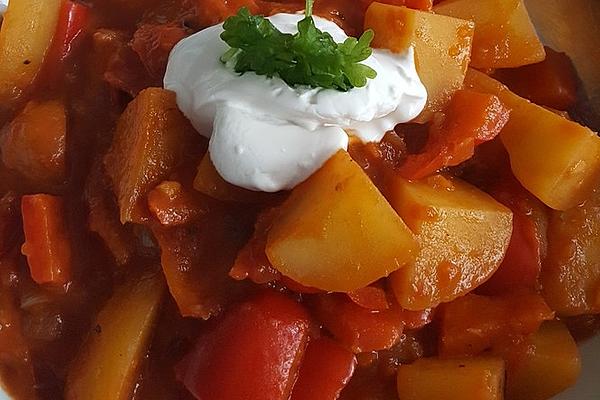 Potato and Pepper Goulash