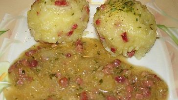 Potato and Bacon Dumplings