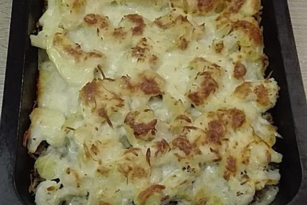 Potato – Cauliflower – Minced Meat – Gratin