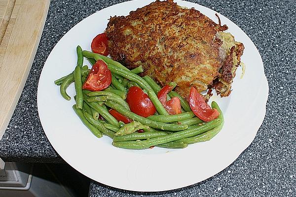 Potato-coated Beef Steak