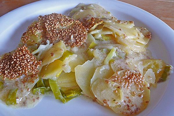 Potato – Coconut Gratin with Ginger