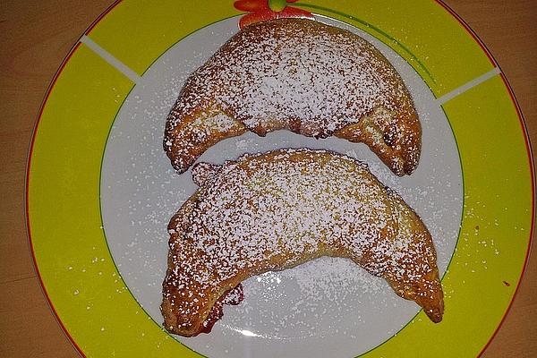 Potato Croissants with Jam Filling
