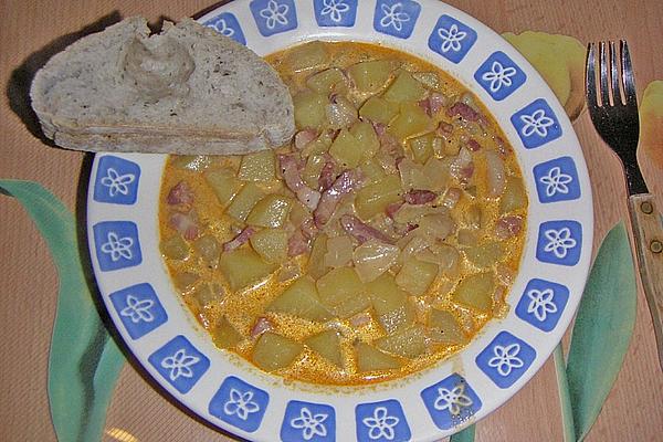 Potato Goulash with Bacon