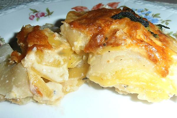 Potato – Kohlrabi – Gratin