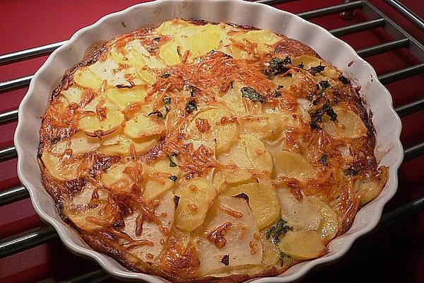 Potato – Kohlrabi Gratin