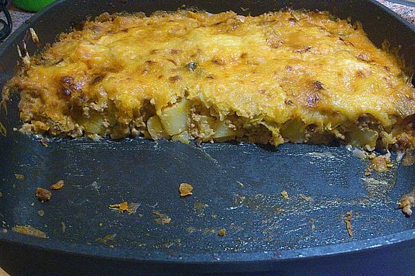 Potato Mince Casserole