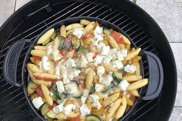 Potato Noodle and Vegetable Pan