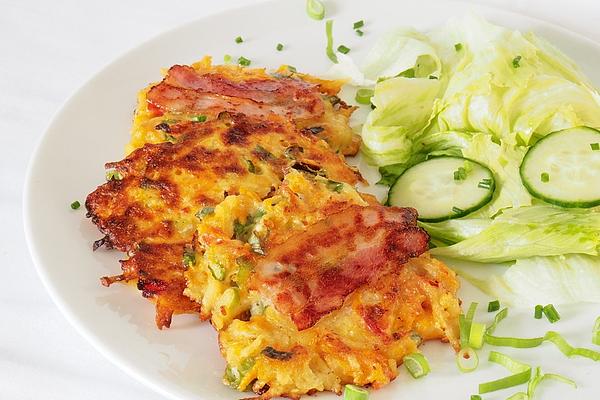Potato Pancakes with Vegetable Kick