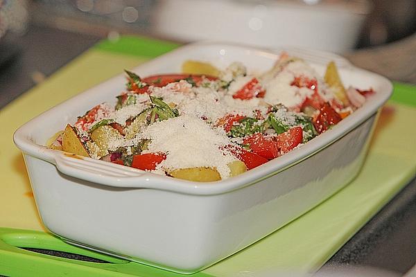 Potato – Pepper – Tomato – Casserole