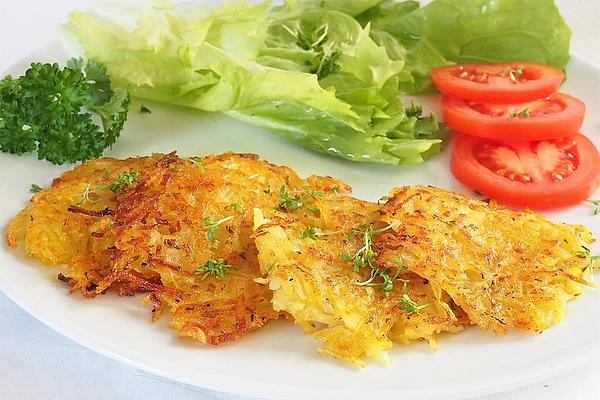 Potato Rosti Without Egg and Flour