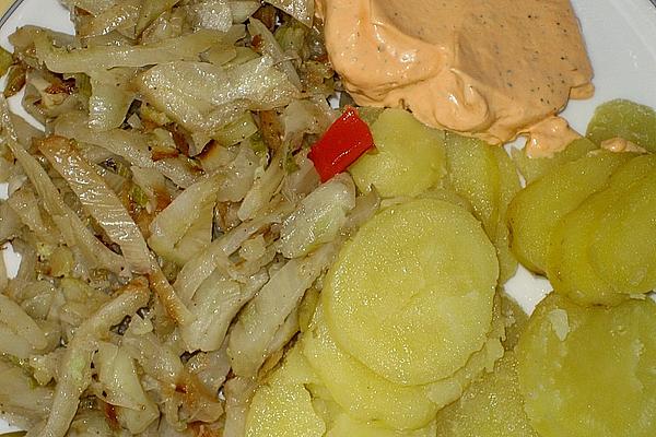 Potato Salad with Fennel and Caramelized Onions