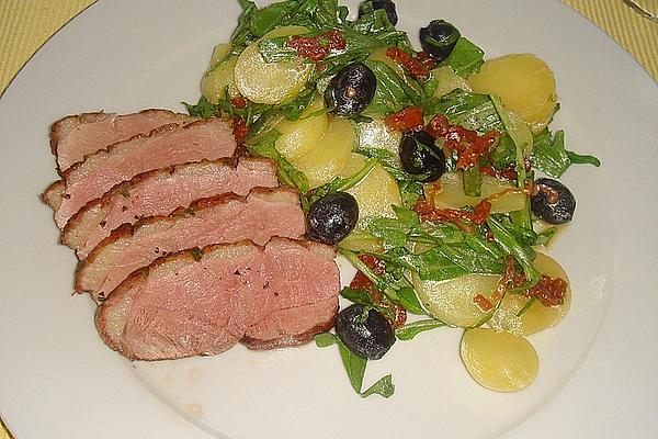 Potato Salad with Sun-dried Tomatoes