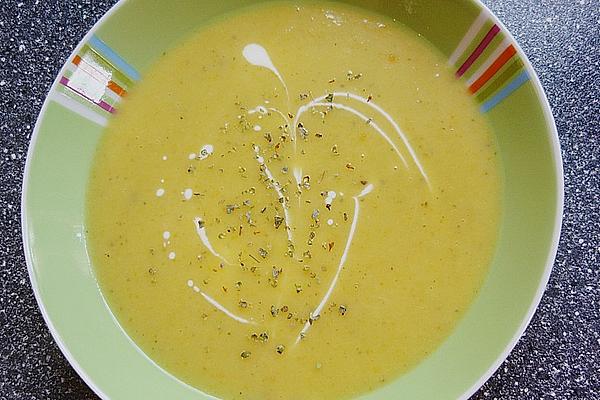 Potato Soup with Pointed Cabbage