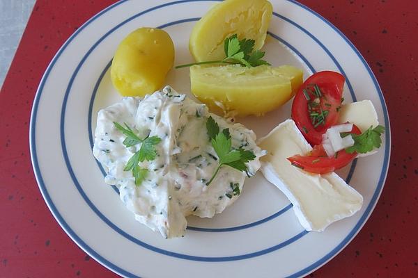 Potatoes and Cottage Cheese