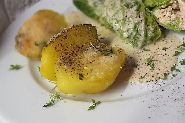 Potatoes with Parmesan Crust