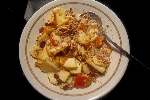 Power Breakfast with Puffed Amaranth and Rice