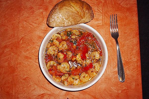 Prawns in Garlic Oil