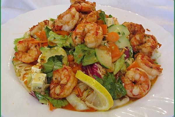 Prawns in Garlic Stock