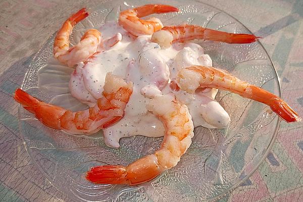 Prawns with Garlic Mayonnaise