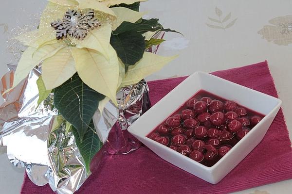 Preserved Cherry Groats with Agar-agar