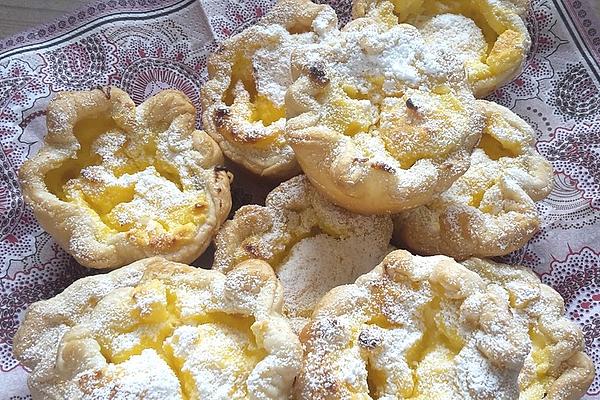 Puff Pastry Curd Tarts