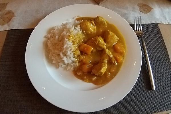 Pumpkin and Chicken Curry