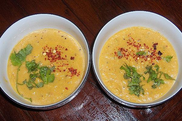 Pumpkin and Coriander Soup