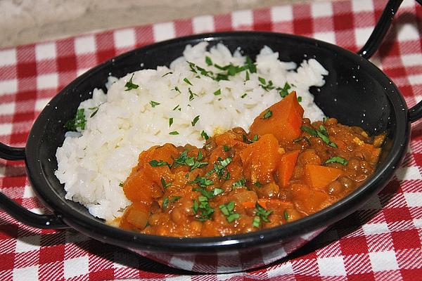 Pumpkin and Lentil Pan
