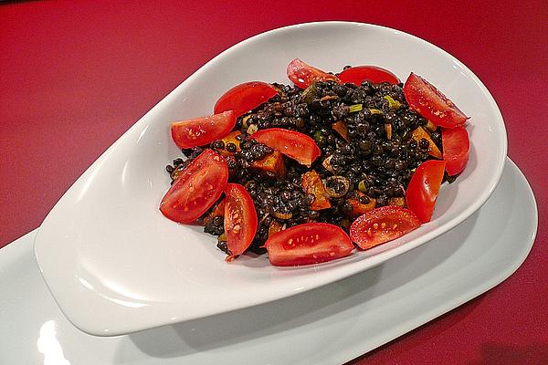 Pumpkin and Lentil Salad