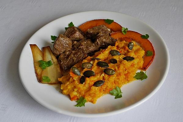 Pumpkin and Parsnip Mash