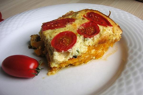 Pumpkin and Polenta Casserole