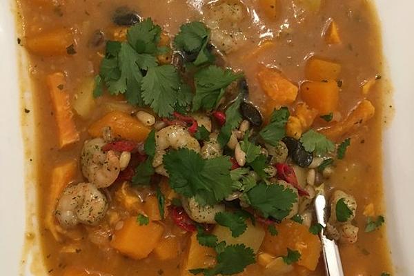 Pumpkin and Sweet Potato Stew