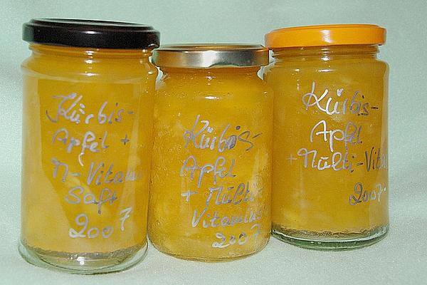 Pumpkin – Apple Jam with Multivitamin Juice