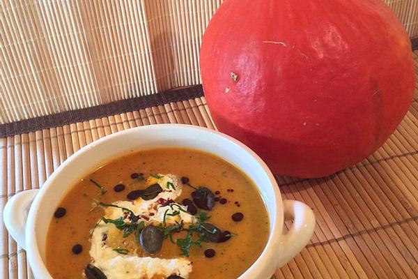 Pumpkin, Carrot and Ginger Soup from Fiefhusen