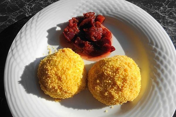 Pumpkin Curd Dumplings