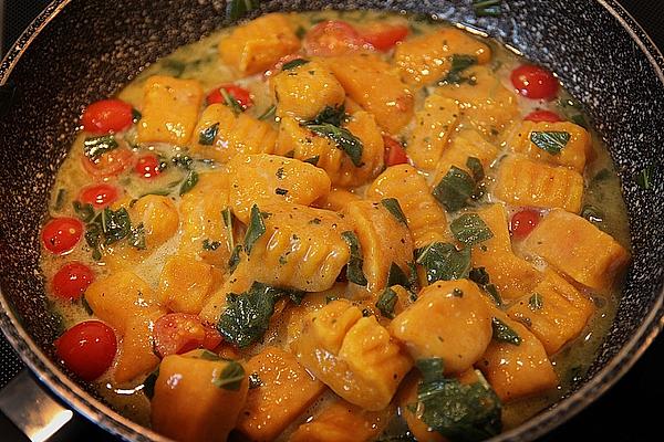 Pumpkin Gnocchi with Sage Butter