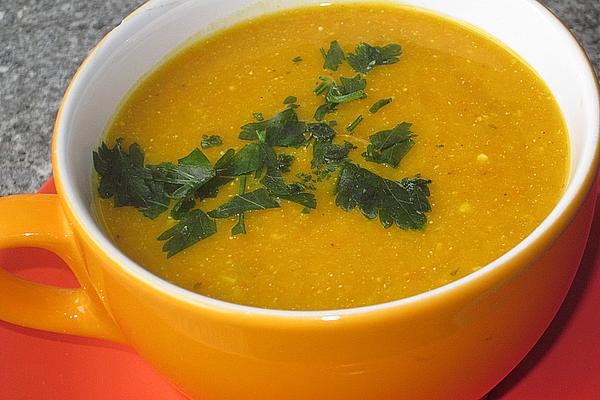 Pumpkin Lentil Soup