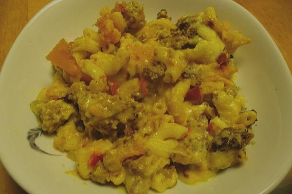Pumpkin Noodle Casserole with Mince