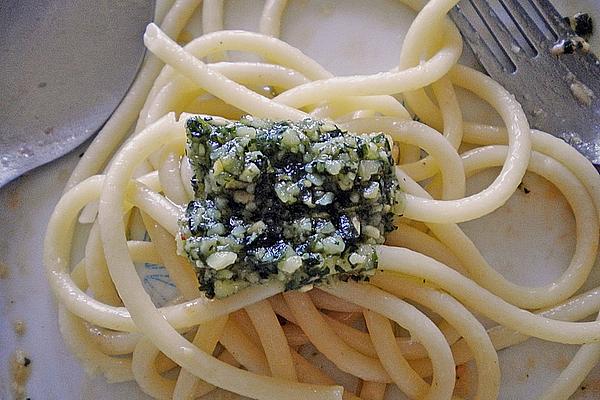 Pumpkin Seed – Mint – Pesto with Pasta