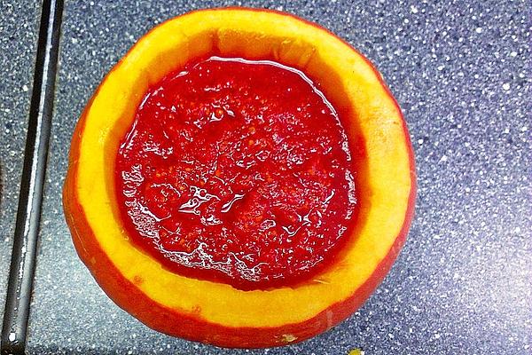 Pumpkin, Tomato and Pepper Halloween Sauce