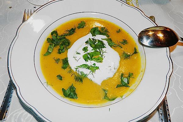 Pureed Vegetable Cream Soup