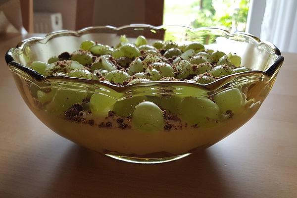 Quark and Grape Cream