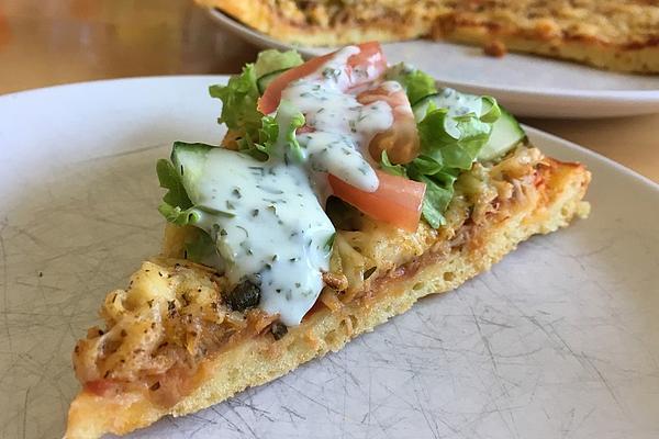 Quark – Oil – Dough for Pizza