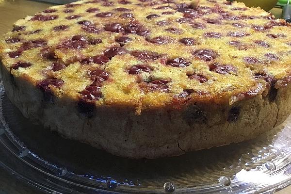 Quick and Easy Cherry Cake