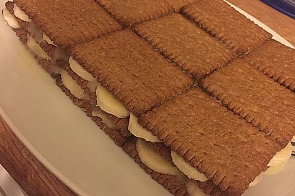 Quick Banana Shortbread Dessert