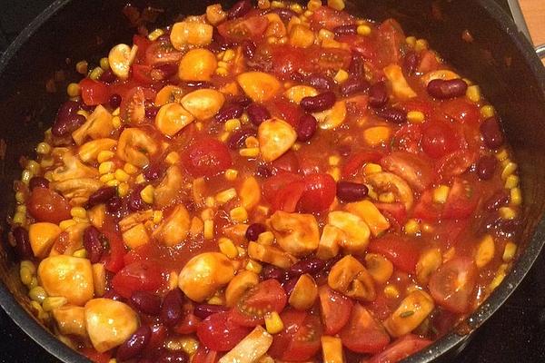 Quick Chilli Bean Pan in 10 Minutes