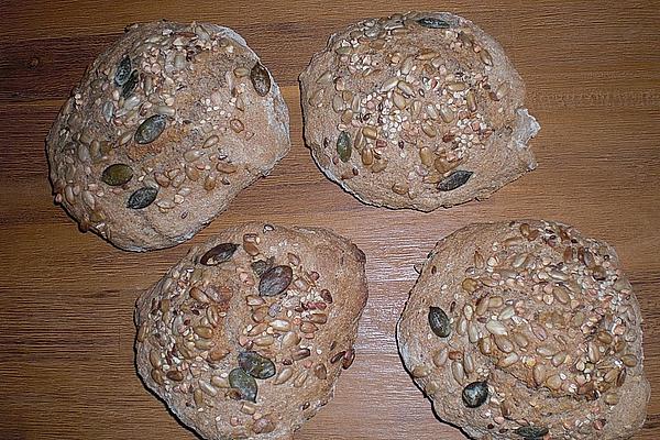 Quick, Crispy Wholegrain Rolls