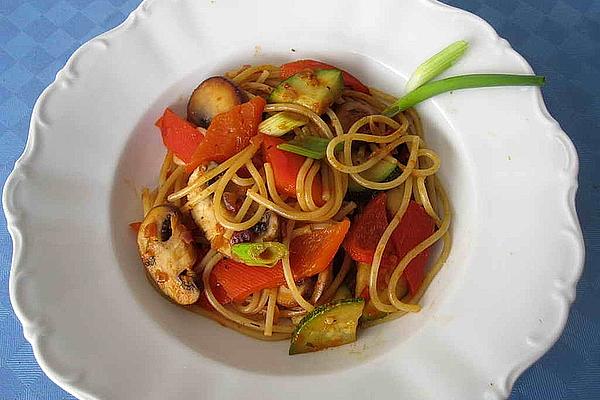 Quick, Easy Pan Of Vegetables