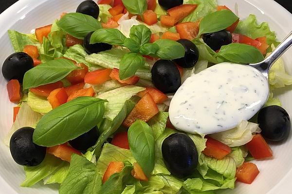 Quick Herbal Quark Dressing
