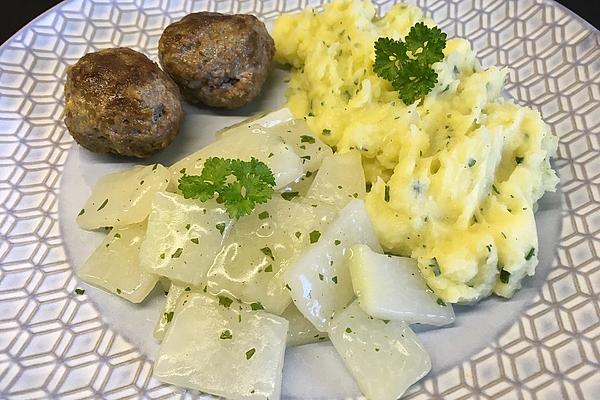Quick Kohlrabi Vegetables